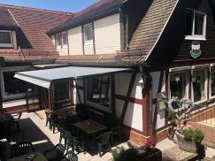 Markisen für Café