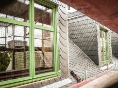Denkmalschutz-Fenster in Frankfurt Dachgaube