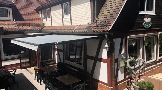 Markisen für Café