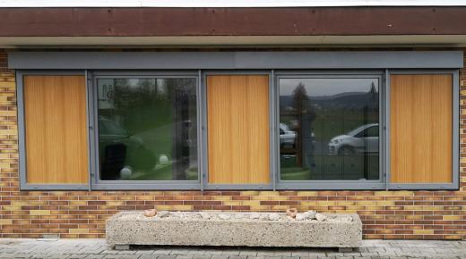 Fenster mit Raffstore