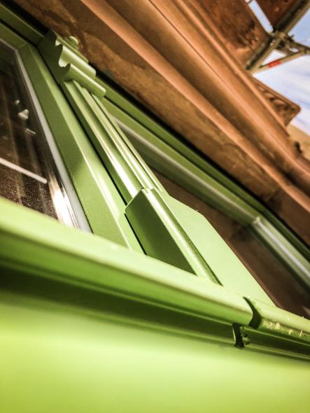 Denkmalschutz-Fenster in Frankfurt 