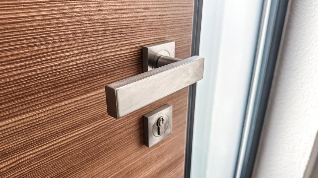 Holz-Aluminium-Haustür im modernen Landhausstil in Jossgrund