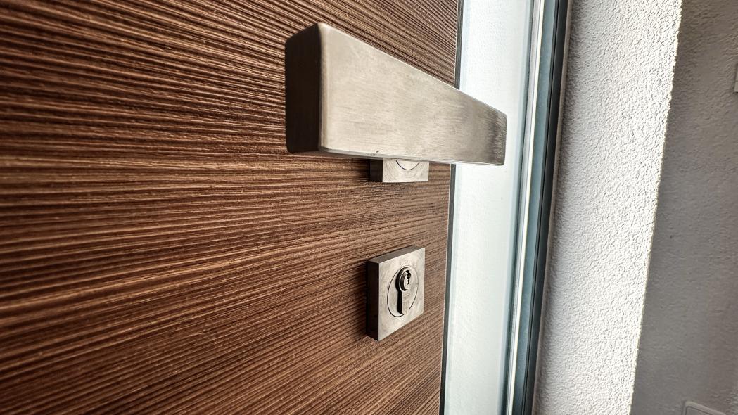 Holz-Aluminium-Haustür im modernen Landhausstil in Jossgrund