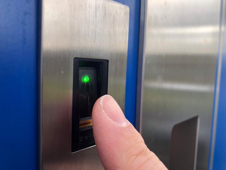 Aluminium-Haustür PaXentreé in Jossgrund Fingerprint