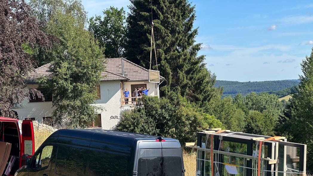 Panoramafenster und Hebe-Schiebe-Anlage in Jossgrund