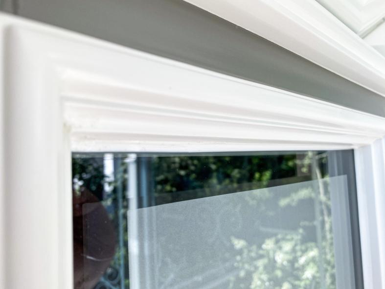 Klassische Haustür in Oberursel Nahaufnahme