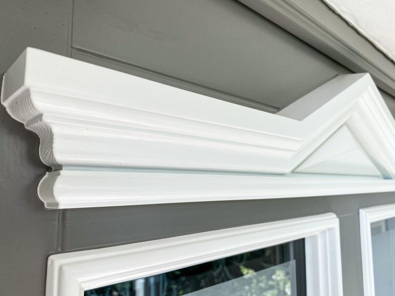 Klassische Haustür in Oberursel Nahaufnahme