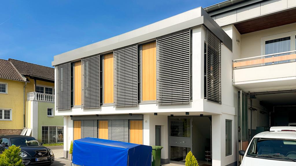 Fenster Büdingen mit Raffstore